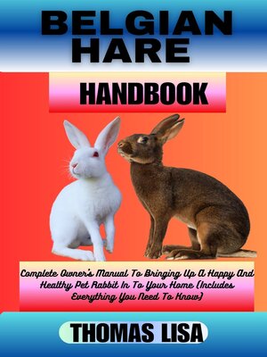 cover image of BELGIAN HARE HANDBOOK
